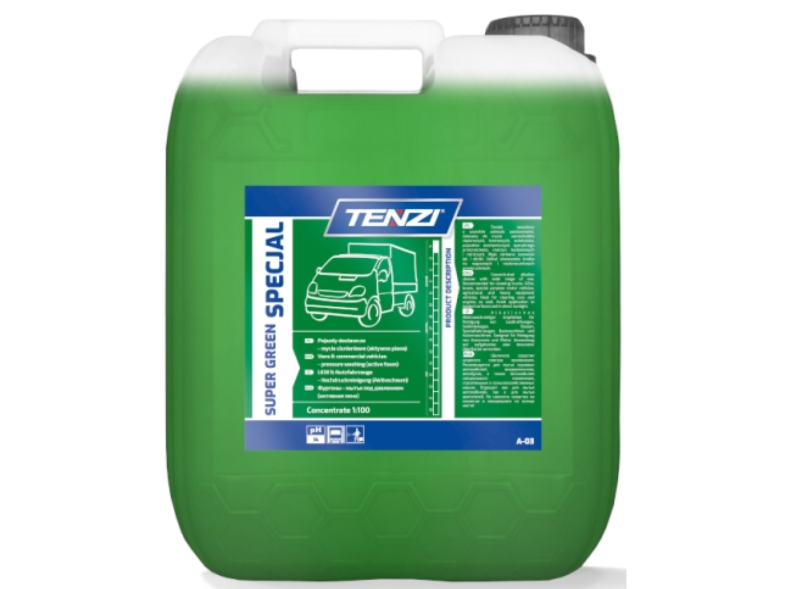 Super Green Specjal A03 10l Tenzi aktywna piana